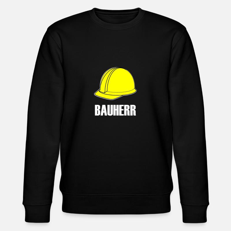 BAUHERR - Stanley/Stella Unisex Bio-Sweatshirt CHANGER  - Schwarz