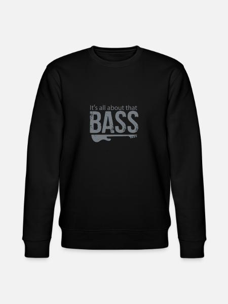Bassist bass guitar - Stanley/Stella CHANGER Unisex Organic Sweatshirt - black