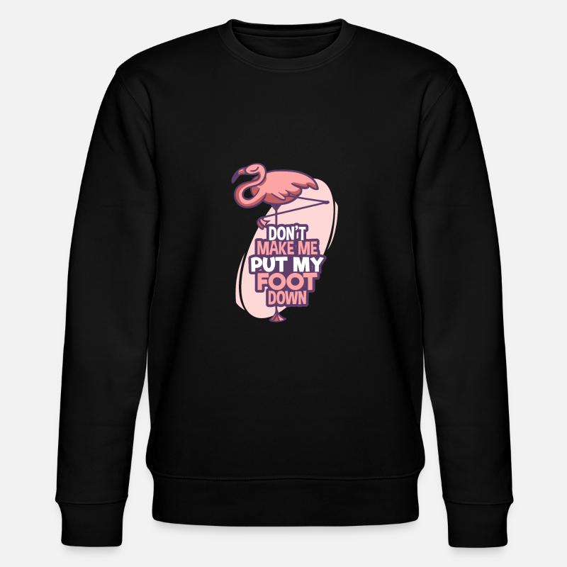 Flamingo - Sweat bio CHANGER Stanley/Stella Unisexe - noir