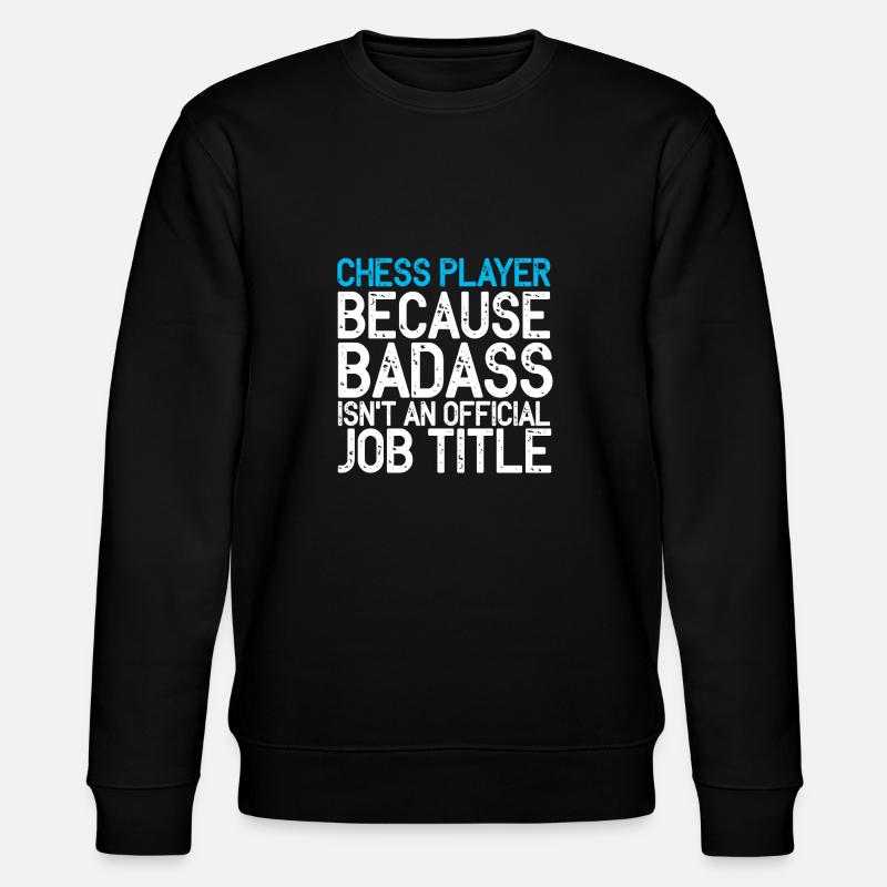 Chess Chess Set Chess Checkerboard Checkmate - Stanley/Stella CHANGER Unisex Organic Sweatshirt - black