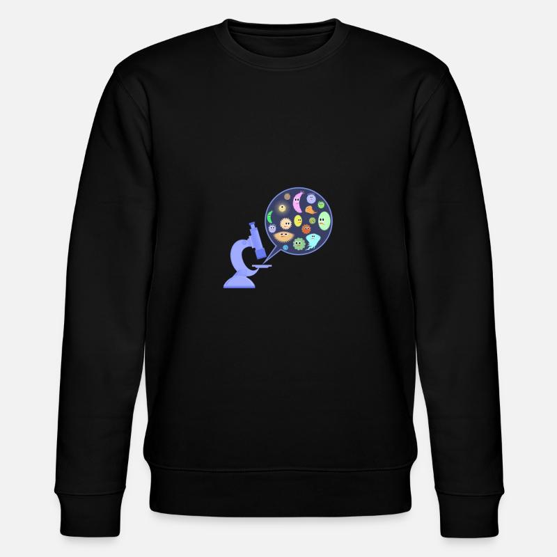 Germes au microscope - Sweat bio CHANGER Stanley/Stella Unisexe - noir