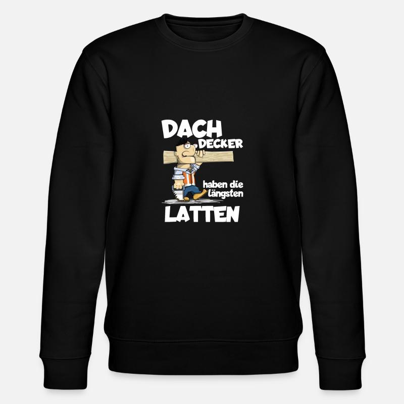 Dachdecker - Stanley/Stella Unisex Bio-Sweatshirt CHANGER  - Schwarz