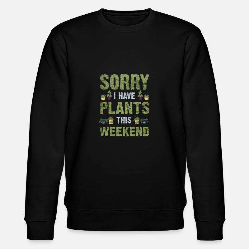 Garten - Stanley/Stella Unisex Bio-Sweatshirt CHANGER  - Schwarz