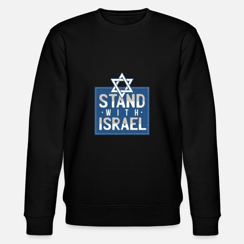 Solidarité avec Israël - Sweat bio CHANGER Stanley/Stella Unisexe - noir