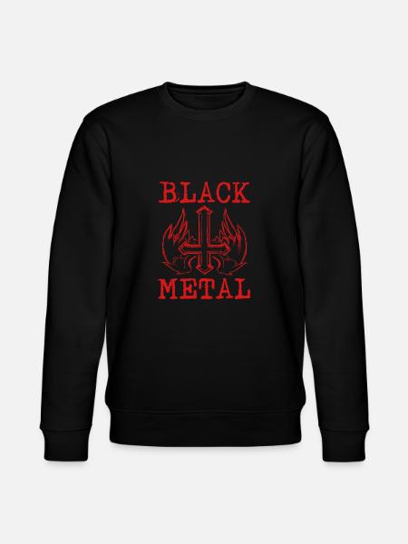 Heavy Metal - BLACK METAL - Stanley/Stella CHANGER Unisex Organic Sweatshirt - black