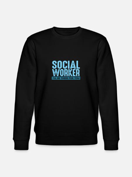 Social worker - Stanley/Stella CHANGER Unisex Organic Sweatshirt - black