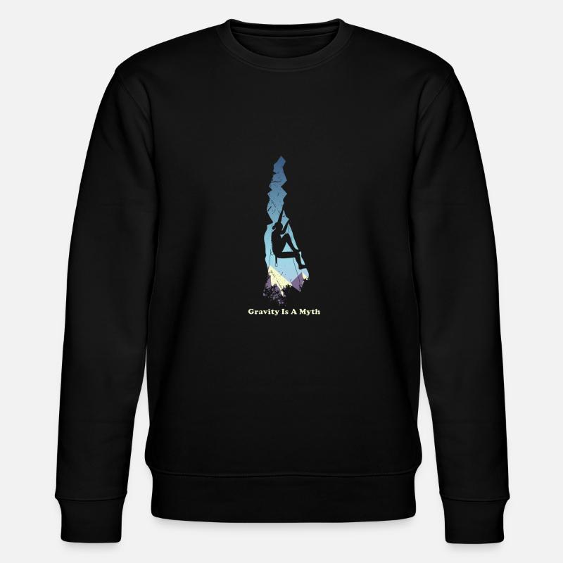 Escalade escalade rocher escalade disant - Sweat bio CHANGER Stanley/Stella Unisexe - noir