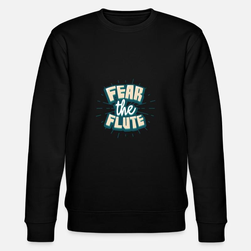 flûte - Sweat bio CHANGER Stanley/Stella Unisexe - noir