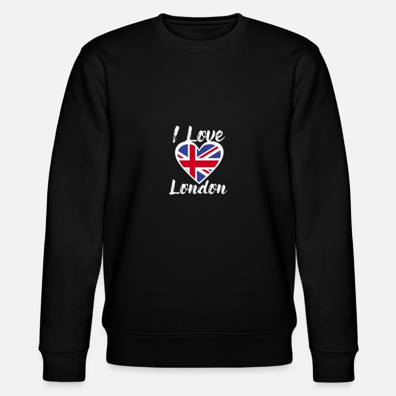 J'adore Londres - Sweat bio CHANGER Stanley/Stella Unisexe - noir