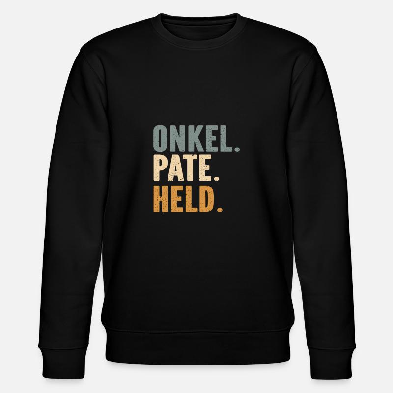 Oncle parrain du héros - Sweat bio CHANGER Stanley/Stella Unisexe - noir