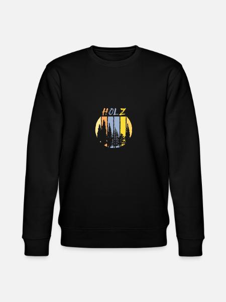 Holz - Stanley/Stella Unisex Bio-Sweatshirt CHANGER - Schwarz