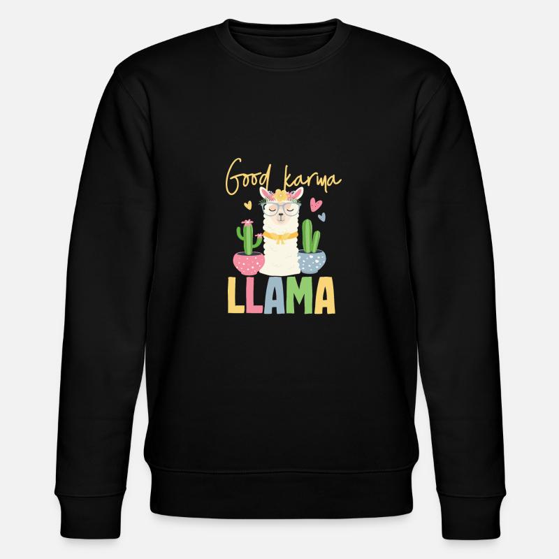 Karma Lama - Sweat bio CHANGER Stanley/Stella Unisexe - noir