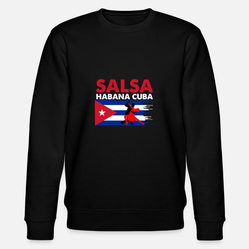 Salsa La Havane Cuba - Sweat bio CHANGER Stanley/Stella Unisexe - noir