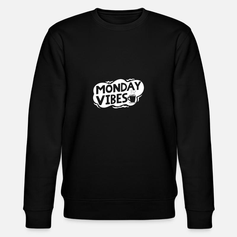 Lundi - Sweat bio CHANGER Stanley/Stella Unisexe - noir