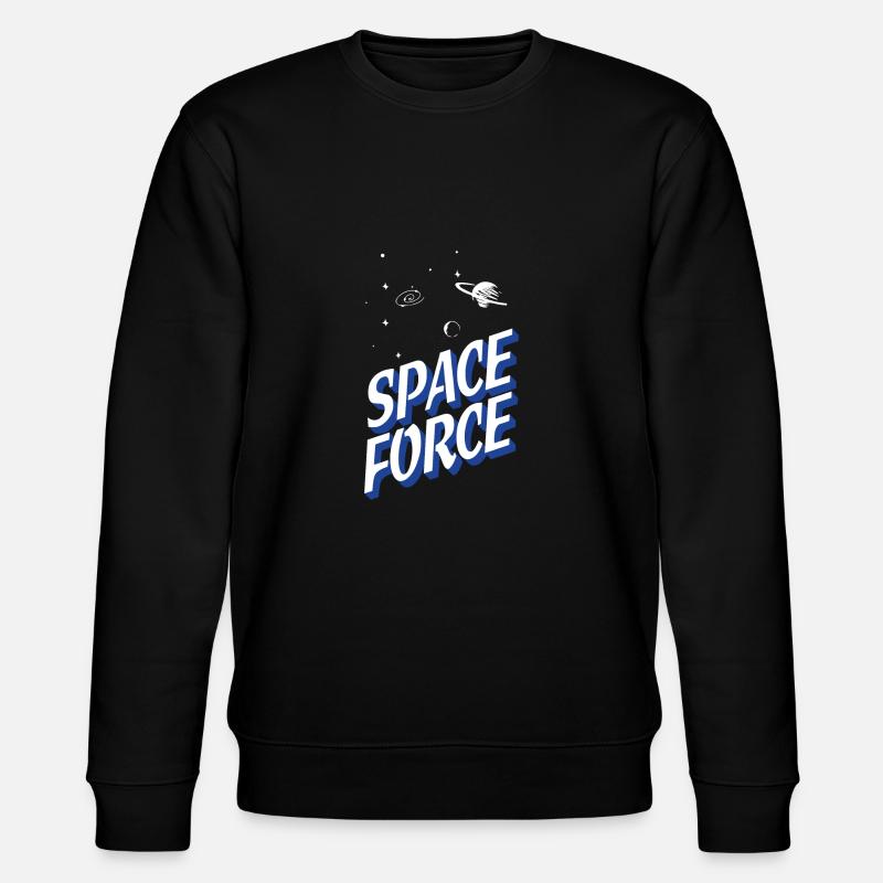 Space Force - Stanley/Stella CHANGER Unisex Organic Sweatshirt - black