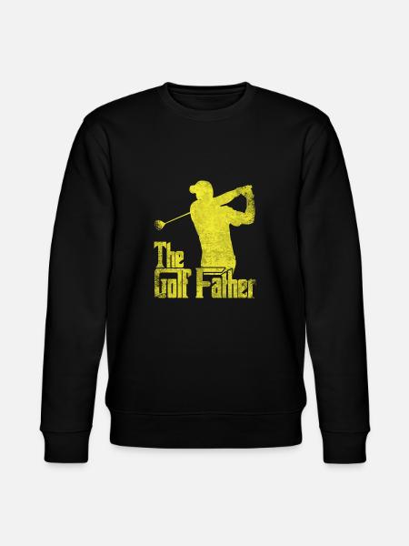 Golf course golf clubs - Stanley/Stella CHANGER Unisex Organic Sweatshirt - black
