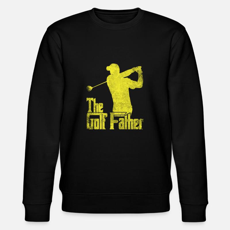 Golf Golfplatz Golfschläger - Stanley/Stella Unisex Bio-Sweatshirt CHANGER - Schwarz