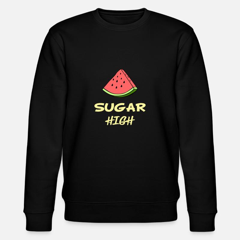 Watermelon Sugar | Wassermelon - Stanley/Stella Unisex Bio-Sweatshirt CHANGER  - Schwarz