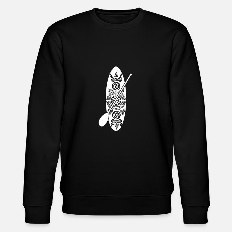 Stand Up Paddeling Paddleboard - Sweat bio CHANGER Stanley/Stella Unisexe - noir
