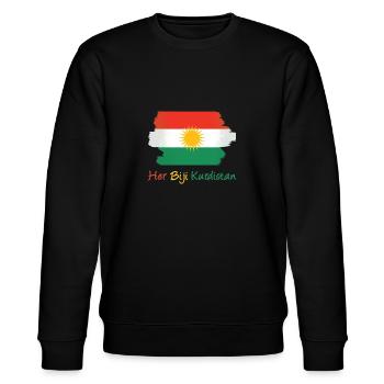 Son drapeau Biji Kurdistan - Kurdes Kurdes Kurdes - Sweat bio CHANGER Stanley/Stella Unisexe - noir - Devant - Nik (191cm) & Marisol (170cm)