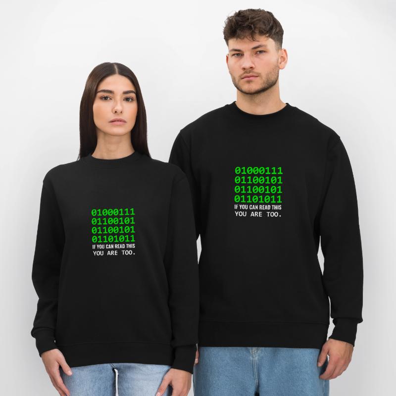 Geek in Binary Code Binary IT Computer Scientist & Nerd Sweat bio CHANGER Stanley/Stella Unisexe