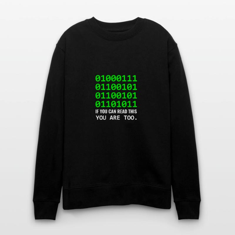 Geek in Binary Code Binary IT Computer Scientist & Nerd Sweat bio CHANGER Stanley/Stella Unisexe