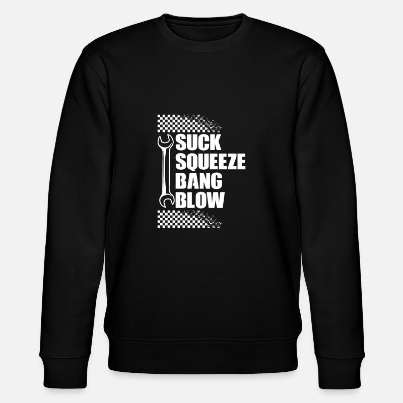 Suck Squeeze Bang Blow - Sweat bio CHANGER Stanley/Stella Unisexe - noir