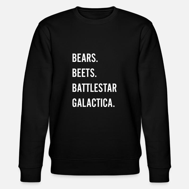 Ours Betteraves Battlestar Galactica - Sweat bio CHANGER Stanley/Stella Unisexe - noir