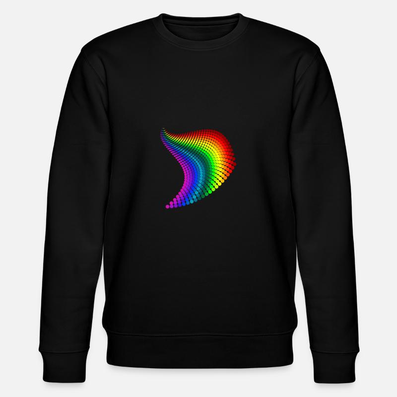 arc en ciel - Sweat bio CHANGER Stanley/Stella Unisexe - noir
