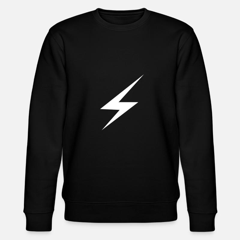 Lightning lightning - Stanley/Stella CHANGER Unisex Organic Sweatshirt - black