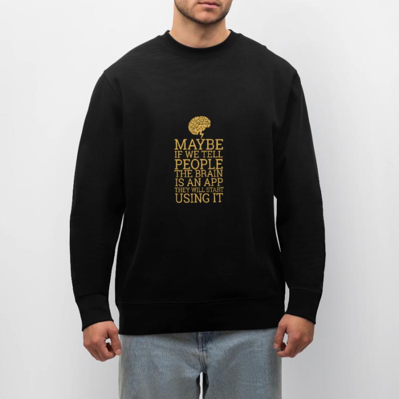 "Brain App" | Computer, Computer Science, Programming Stanley/Stella CHANGER Unisex Organic Sweatshirt