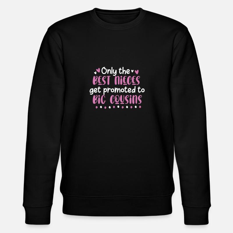 Cadeau de cousin nièce - Sweat bio CHANGER Stanley/Stella Unisexe - noir