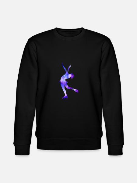 Figure skating gift figure skater girl - Stanley/Stella CHANGER Unisex Organic Sweatshirt - black