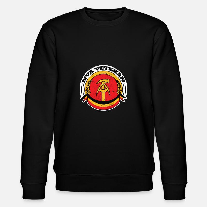 Nva Veteran - Stanley/Stella Unisex Bio-Sweatshirt CHANGER  - Schwarz