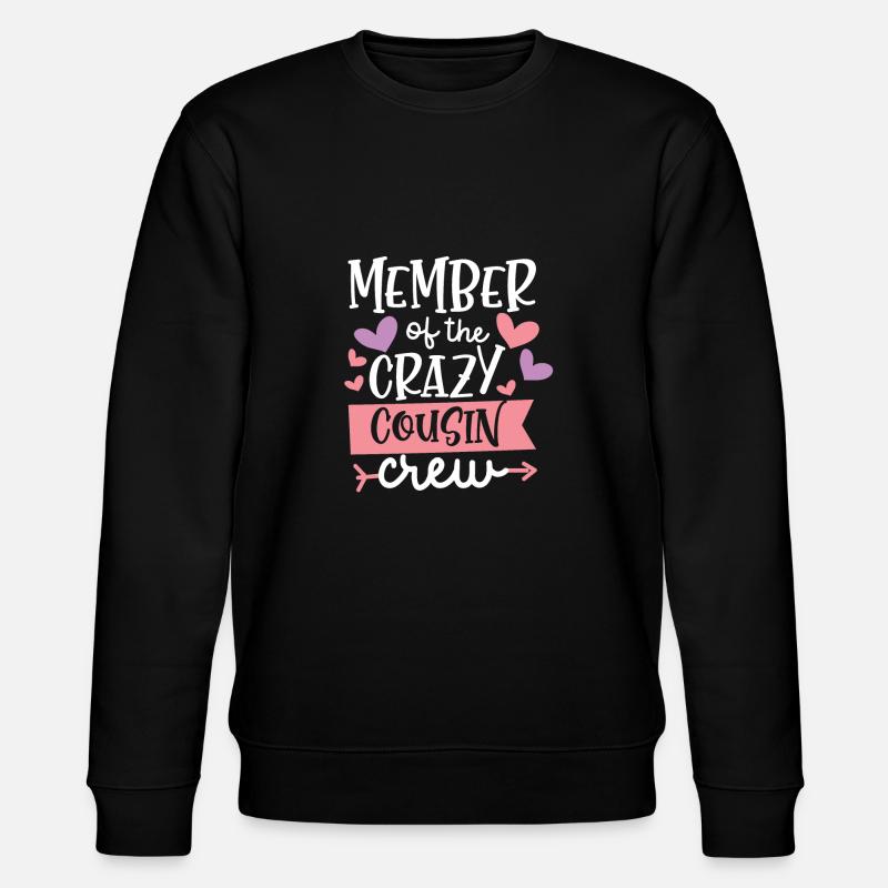 Idée cadeau cousin fou - Sweat bio CHANGER Stanley/Stella Unisexe - noir