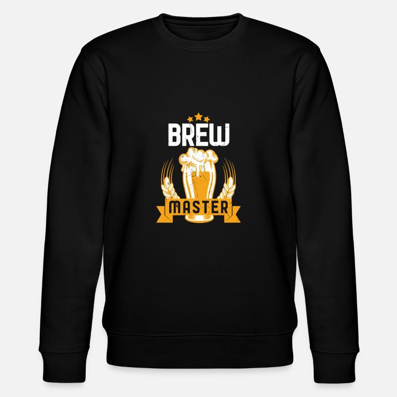 Legend Brew Master Beer Stars - Stanley/Stella Unisex Bio-Sweatshirt CHANGER  - Schwarz