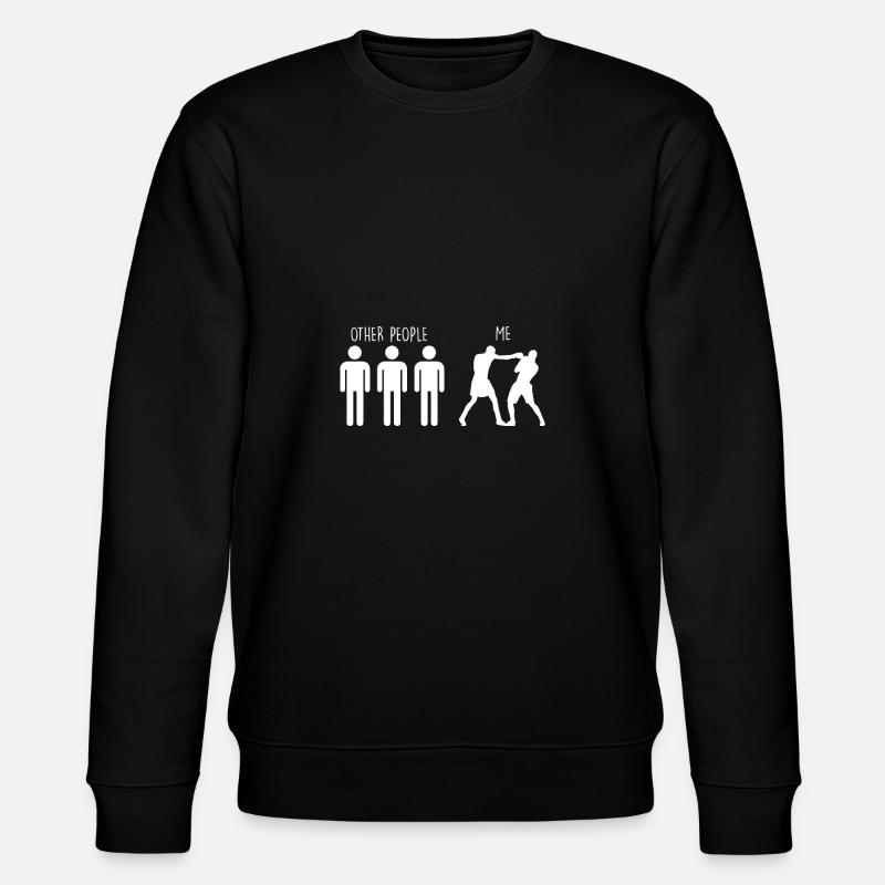 Boxen - Stanley/Stella Unisex Bio-Sweatshirt CHANGER - Schwarz