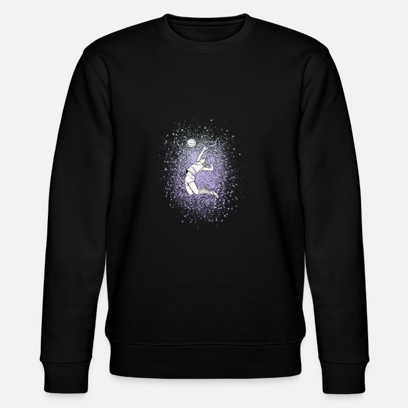 volley- - Sweat bio CHANGER Stanley/Stella Unisexe - noir