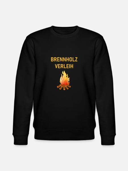brennholz verleih - Stanley/Stella Unisex Bio-Sweatshirt CHANGER - Schwarz