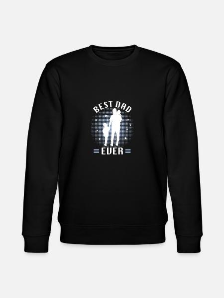 Best dad - Stanley/Stella CHANGER Unisex Organic Sweatshirt - black