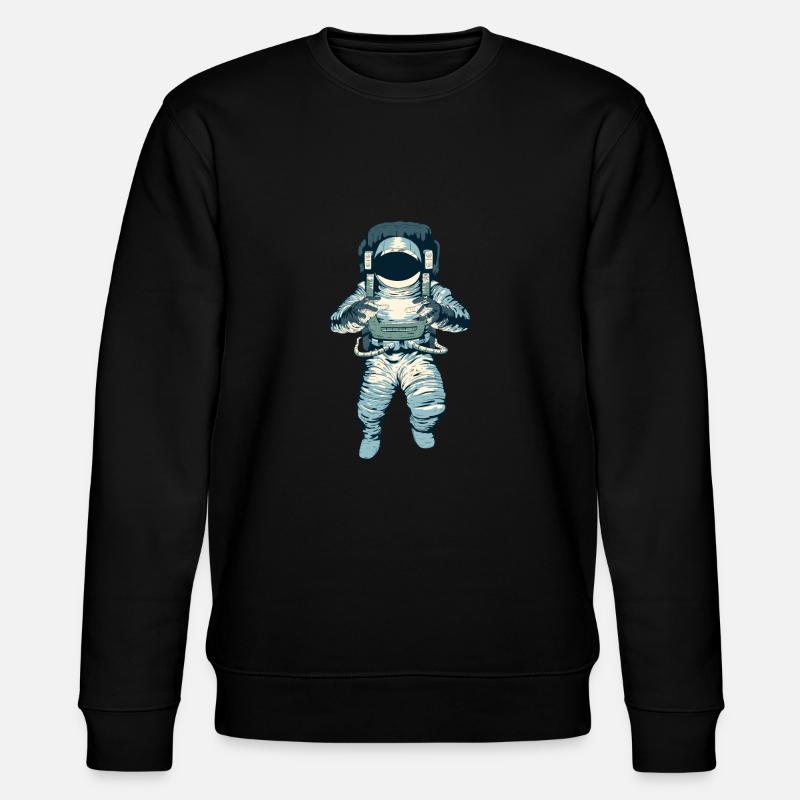 L'astronaute - Sweat bio CHANGER Stanley/Stella Unisexe - noir