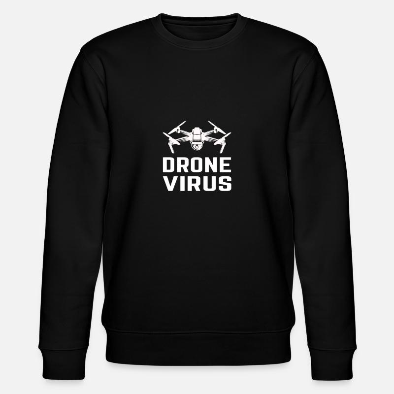 Drone Virus Drone Drone Pilot Gift - Sweat bio CHANGER Stanley/Stella Unisexe - noir