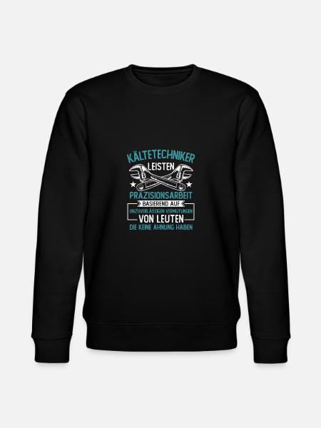Kältetechniker Klimatechniker - Stanley/Stella Unisex Bio-Sweatshirt CHANGER - Schwarz