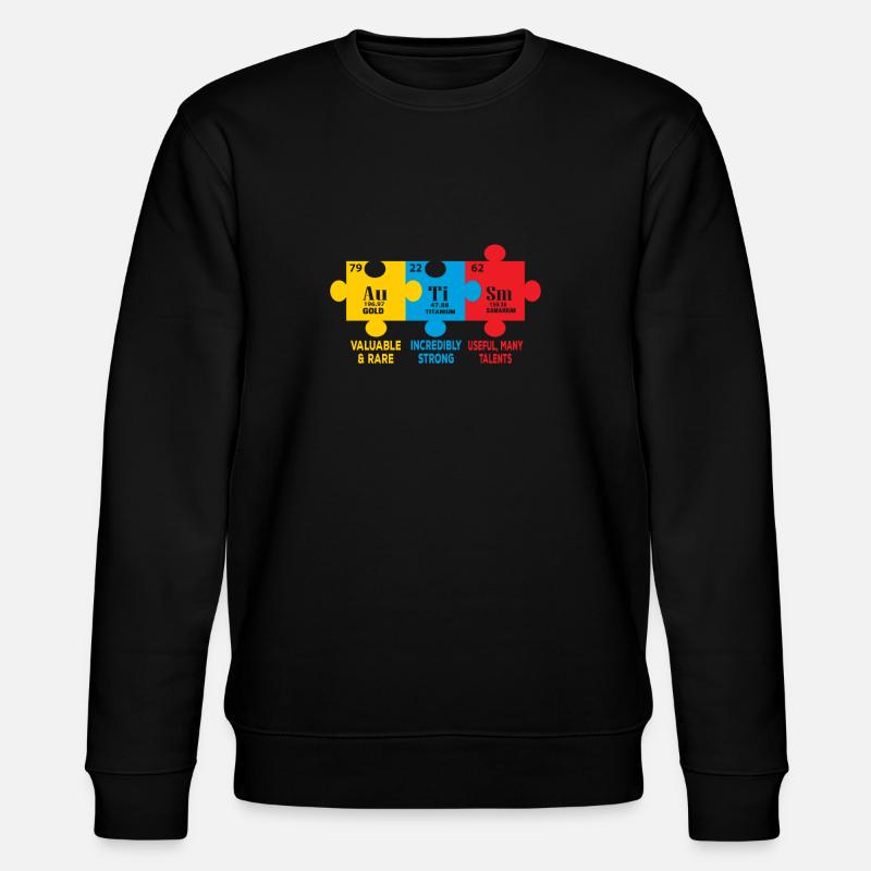 Autism Awareness elements - Sweat bio CHANGER Stanley/Stella Unisexe - noir
