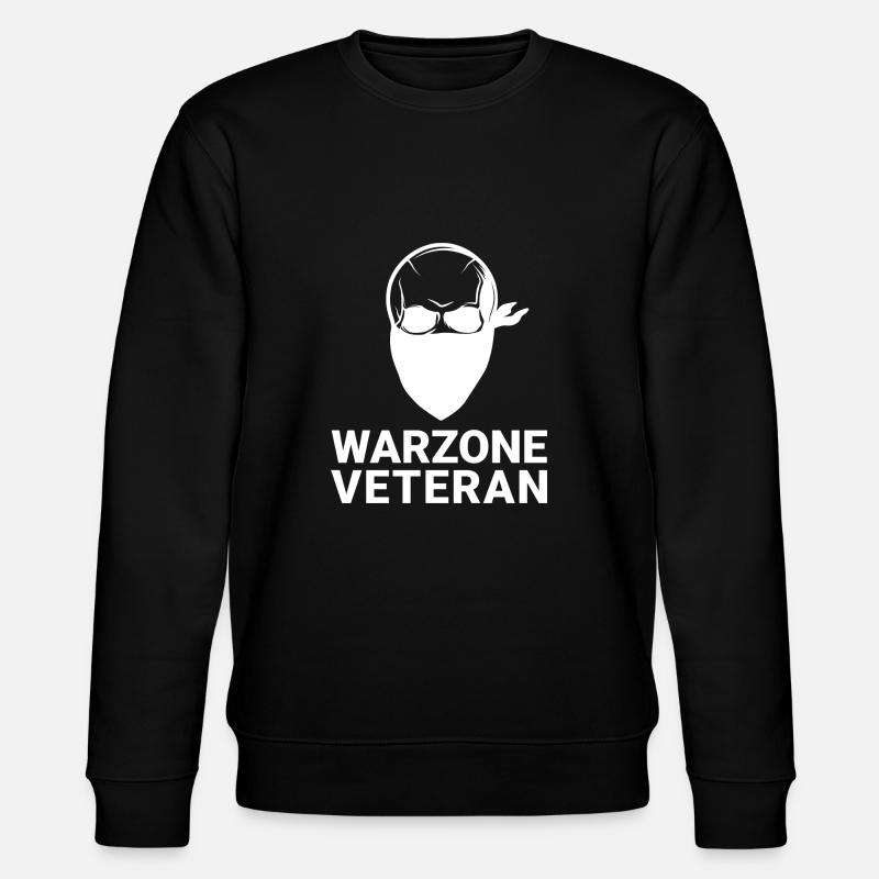 Warzone Veteran COD - Stanley/Stella CHANGER Unisex Organic Sweatshirt - black