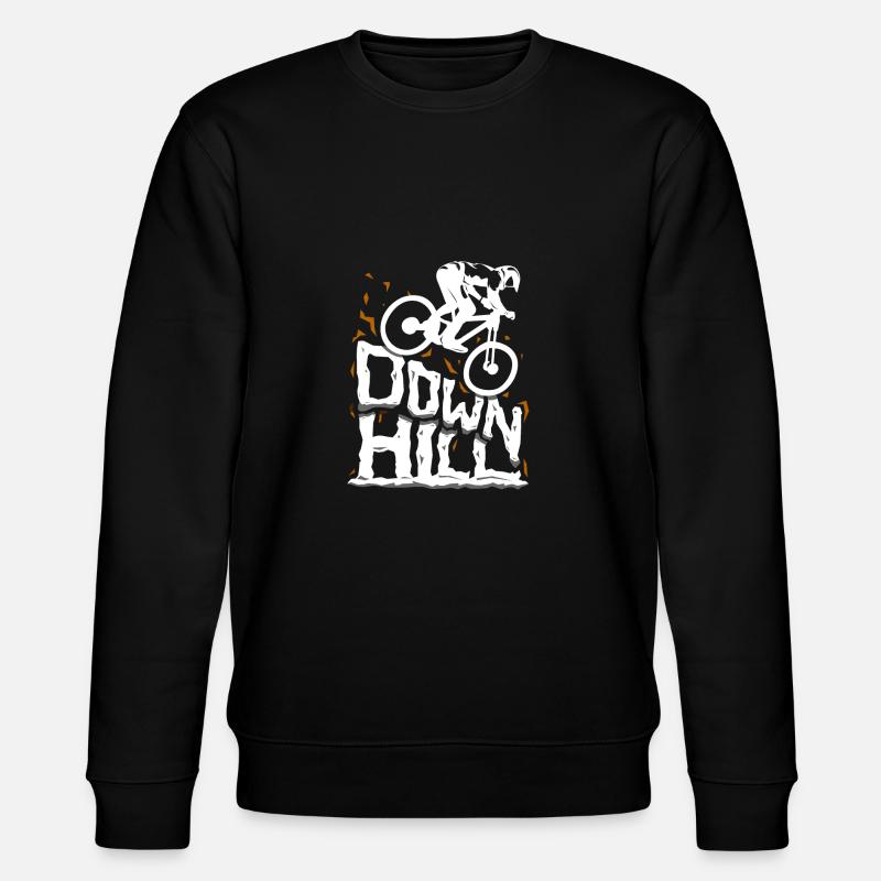 Motif cool Downhill - Sweat bio CHANGER Stanley/Stella Unisexe - noir
