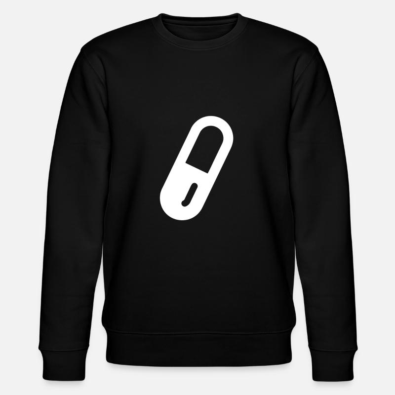 Médicament pilule - Sweat bio CHANGER Stanley/Stella Unisexe - noir