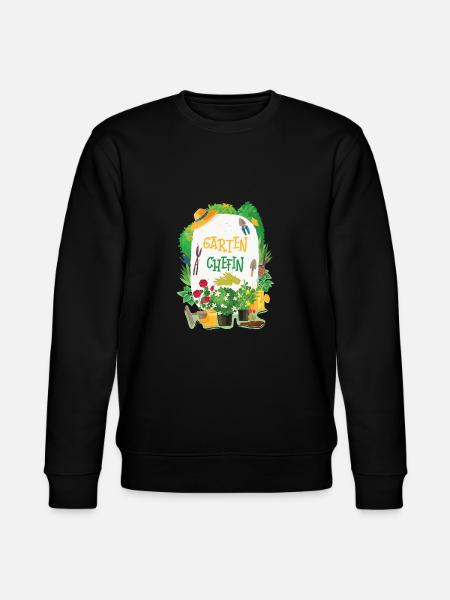 GARDEN CHEF - Stanley/Stella CHANGER Unisex Organic Sweatshirt - black