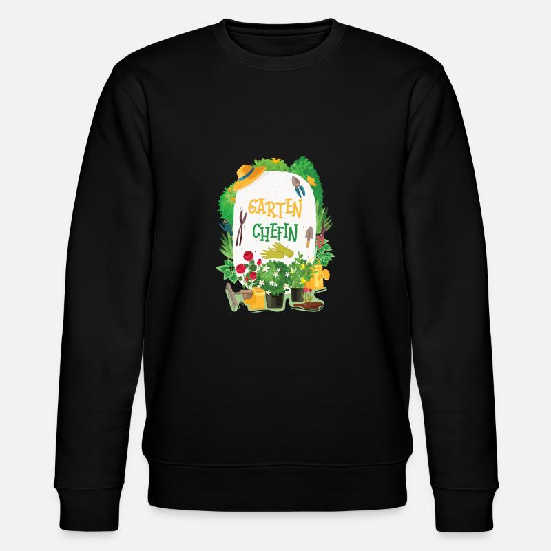 JARDIN CHEF - Sweat bio CHANGER Stanley/Stella Unisexe - noir