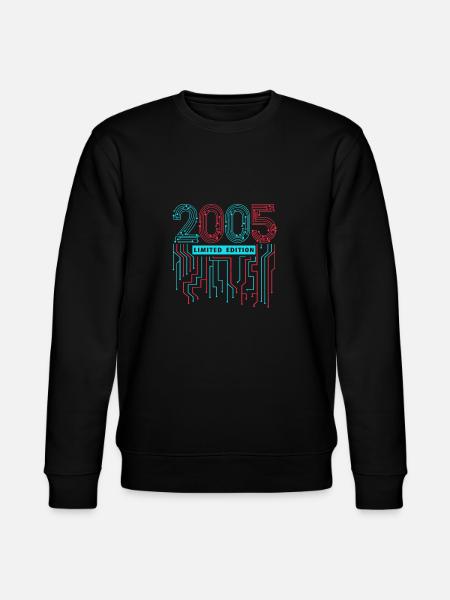 2005 Limited Edition - Stanley/Stella Unisex Bio-Sweatshirt CHANGER  - Schwarz
